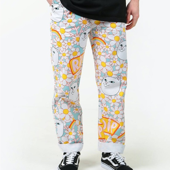 Ripndip Other - RIPNDIP Daisy Daze Twill Pants